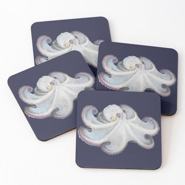 Item preview, Octopus Drawing Undersea Artwork  designed and sold by skye-studio.
