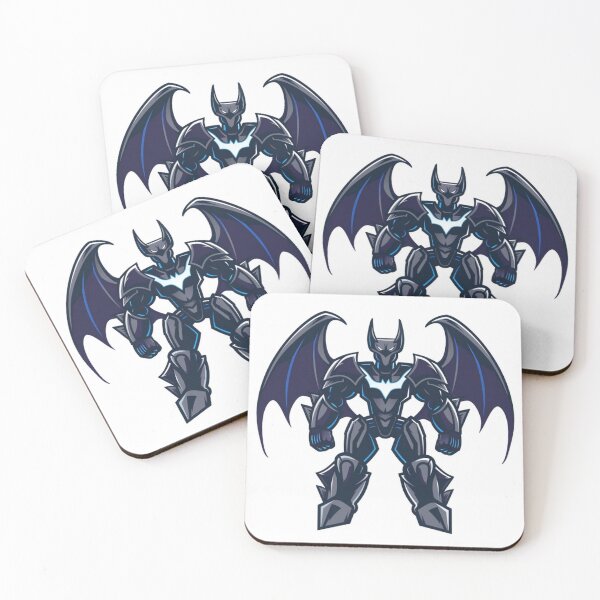 Item preview, black bat war cyborg robot illustration designed and sold by asep sarifudin.