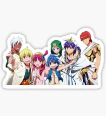 Magi Characters Sticker