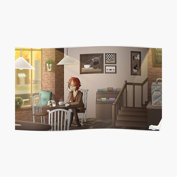 Fuwa Fuwa Dreamers - Cafe Poster