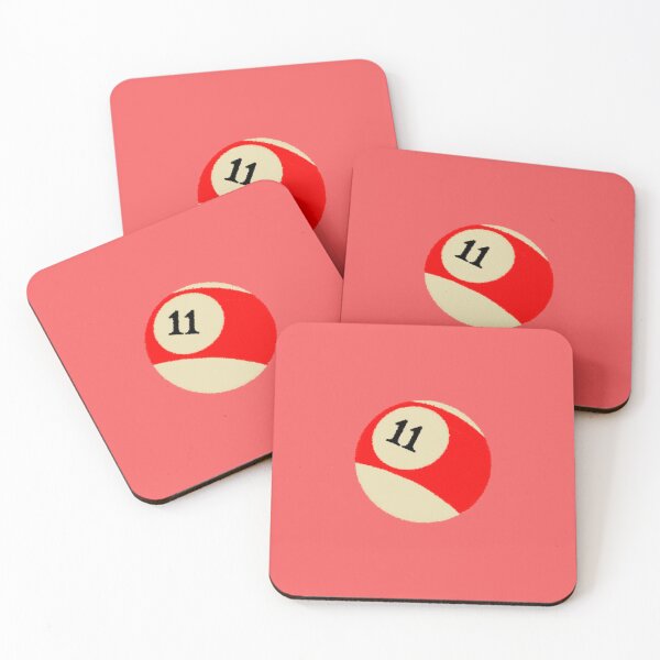 Item preview, billiard ball number 11 designed and sold by xovud.