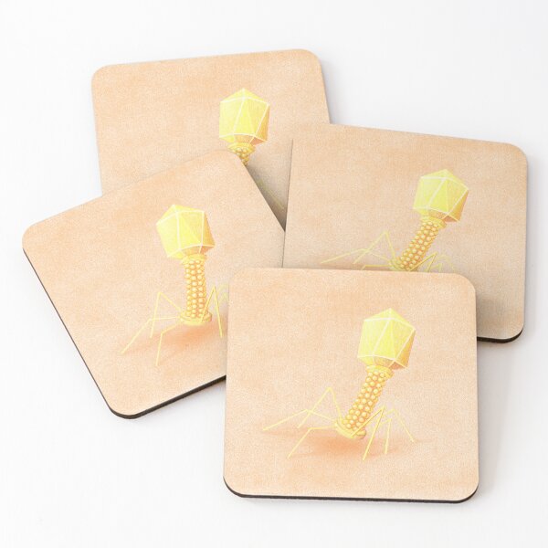Item preview, yellow virus designed and sold by Emma Cheng.