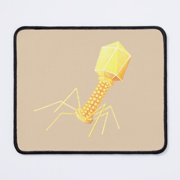 Item preview, yellow virus designed and sold by Emma Cheng.