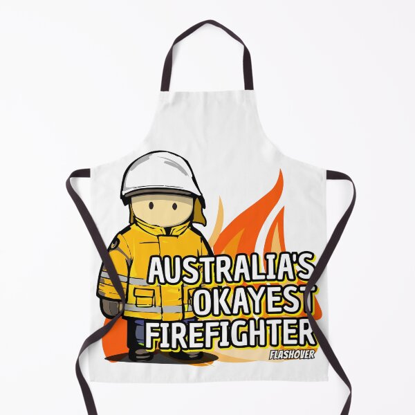 Item preview, Australia's Okayest Firefighter designed and sold by Flashover.