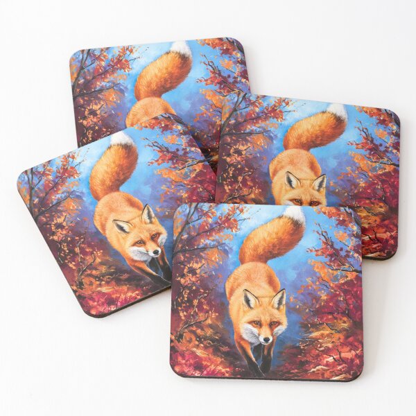 Item preview, Fox Portrait. Autumn fox, fox painting, Leonardo da Vinci style designed and sold by FoxVibes.