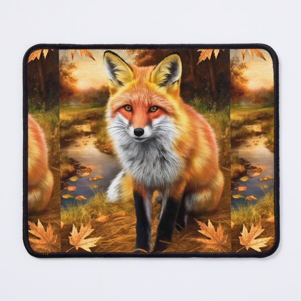 Item preview, Fox Portrait. Autumn fox, fox painting, Leonardo da Vinci style designed and sold by FoxVibes.
