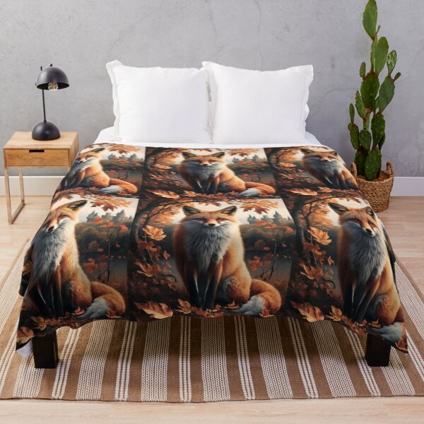 Artikelvorschau, Fuchsporträt. Herbstfuchs, Fuchsgemälde, Leonardo da Vinci-Stil entworfen und verkauft von FoxVibes.