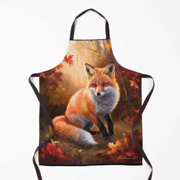 Item preview, Fox Portrait. Autumn fox, fox painting, Leonardo da Vinci style designed and sold by FoxVibes.