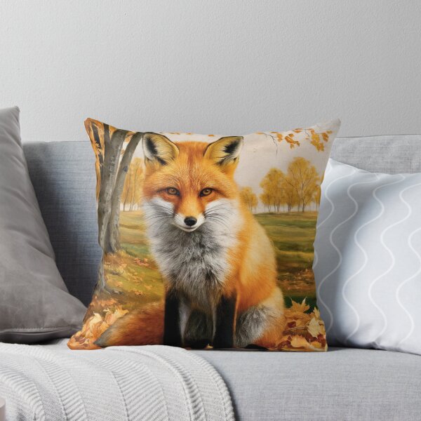 Item preview, Fox Portrait. Autumn fox, fox painting, Leonardo da Vinci style designed and sold by FoxVibes.