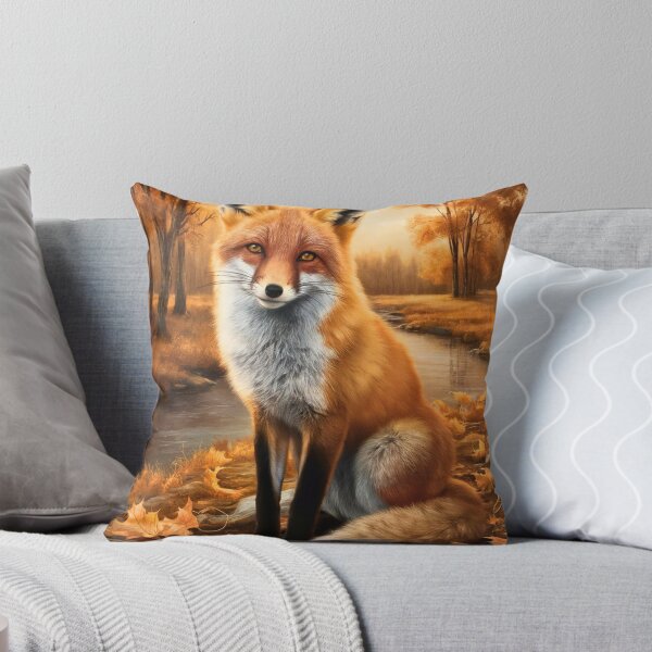 Item preview, Fox Portrait. Autumn fox, fox painting, Leonardo da Vinci style designed and sold by FoxVibes.