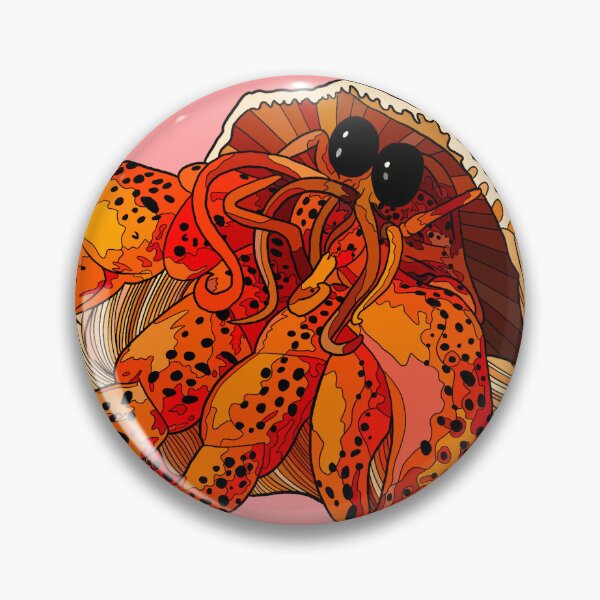 Item preview, Strawberry Hermit Crab designed and sold by ArtbyDLP.