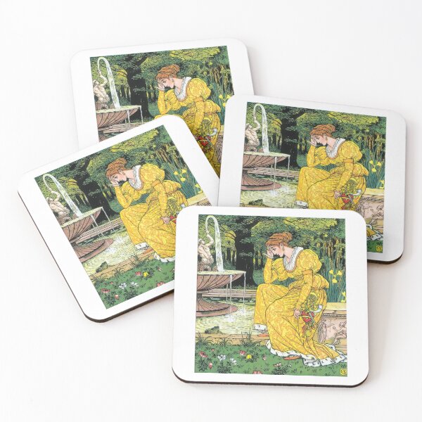 Item preview, Illustration by Walter Crane for The Frog Prince designed and sold by TeeARTHY.