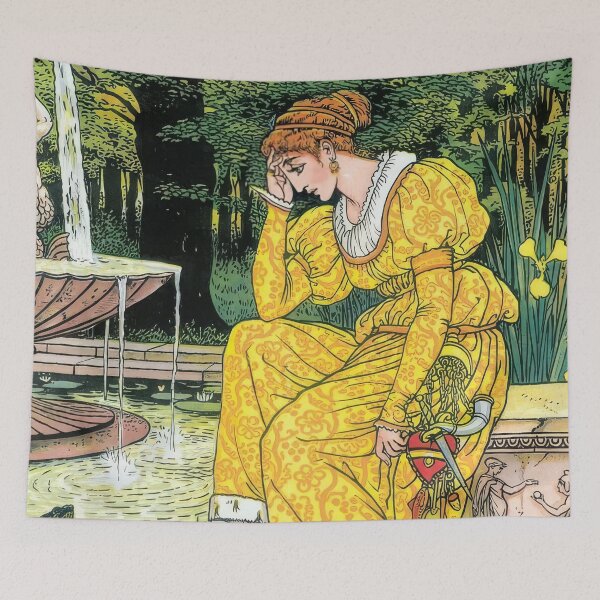 Item preview, Illustration by Walter Crane for The Frog Prince designed and sold by TeeARTHY.