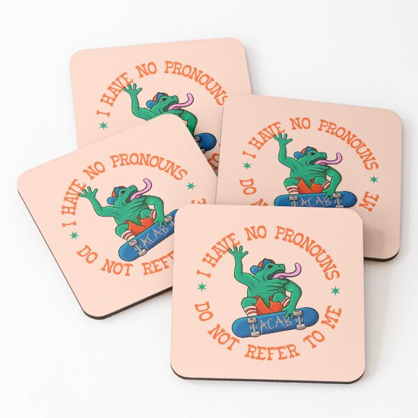 Item preview, I Have No Pronouns Do Not Refer To Me - Funny Frog Activist designed and sold by Picket Club.