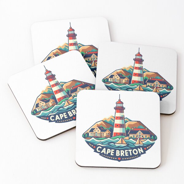 Aperçu de l'œuvre Emblème du phare du Cap-Breton créée et vendue par Designowner.