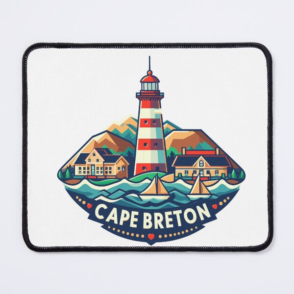 Item preview, Cape Breton Lighthouse Emblem designed and sold by Designowner.