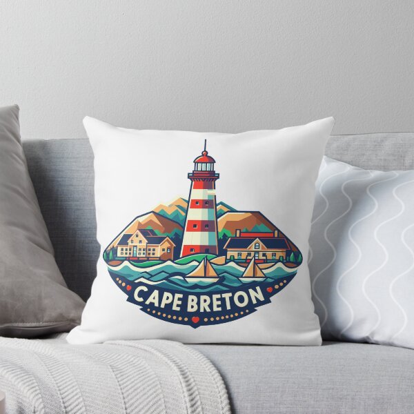 Item preview, Cape Breton Lighthouse Emblem designed and sold by Designowner.