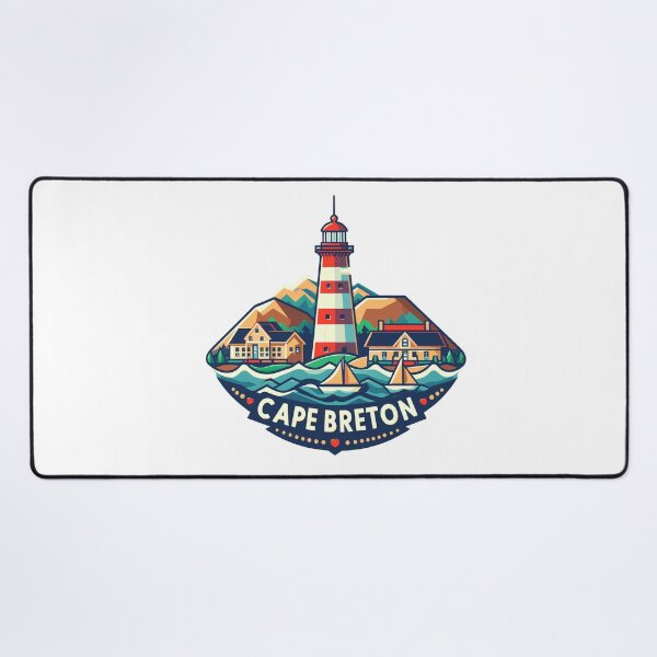 Aperçu de l'œuvre Emblème du phare du Cap-Breton créée et vendue par Designowner.