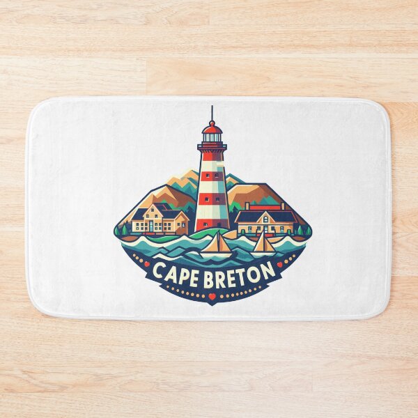 Item preview, Cape Breton Lighthouse Emblem designed and sold by Designowner.