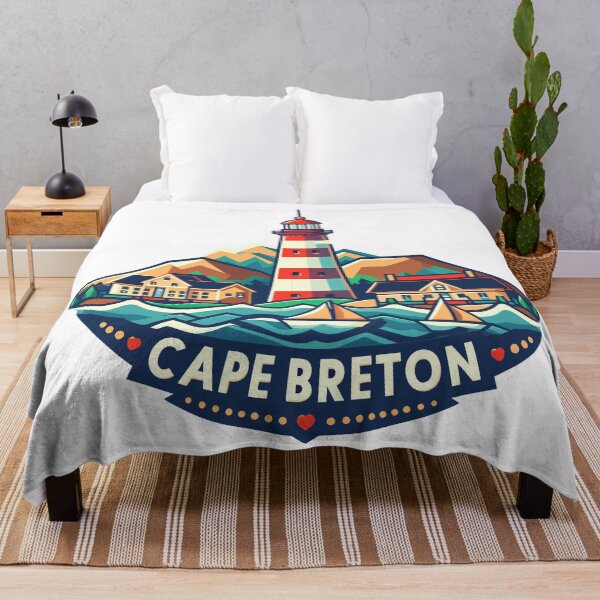 Item preview, Cape Breton Lighthouse Emblem designed and sold by Designowner.