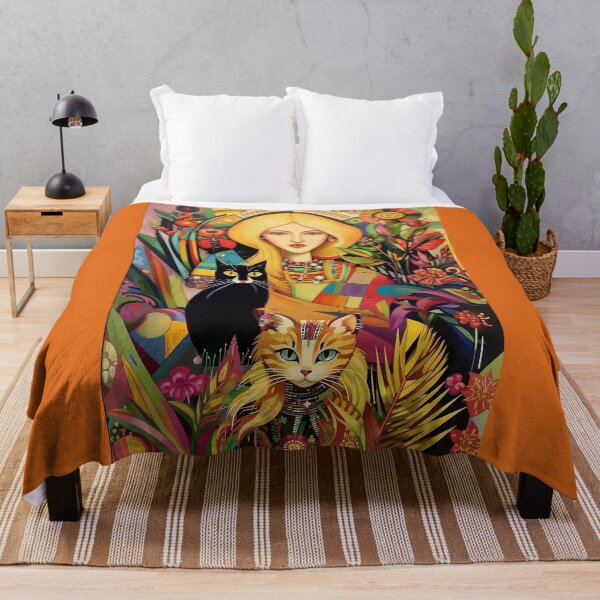 Item preview, Beautiful girl with a cat. designed and sold by Natalia-Vlad.