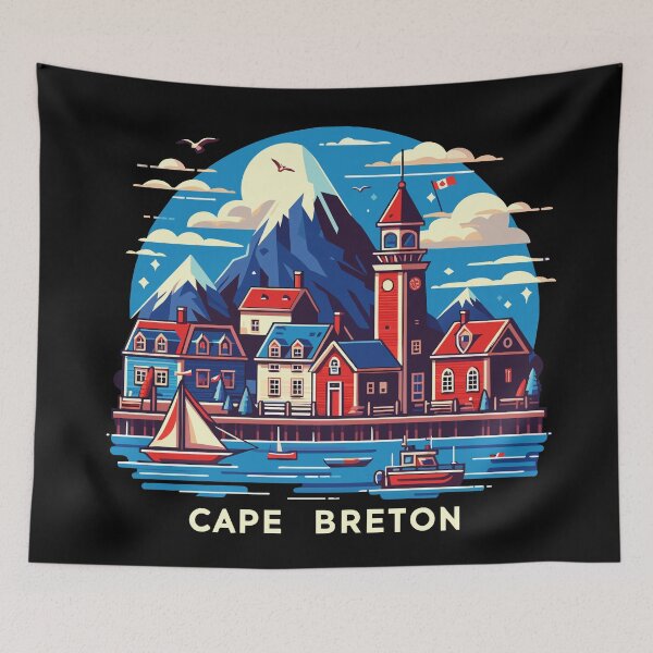 Item preview, Cape Breton Coastal Village designed and sold by Designowner.