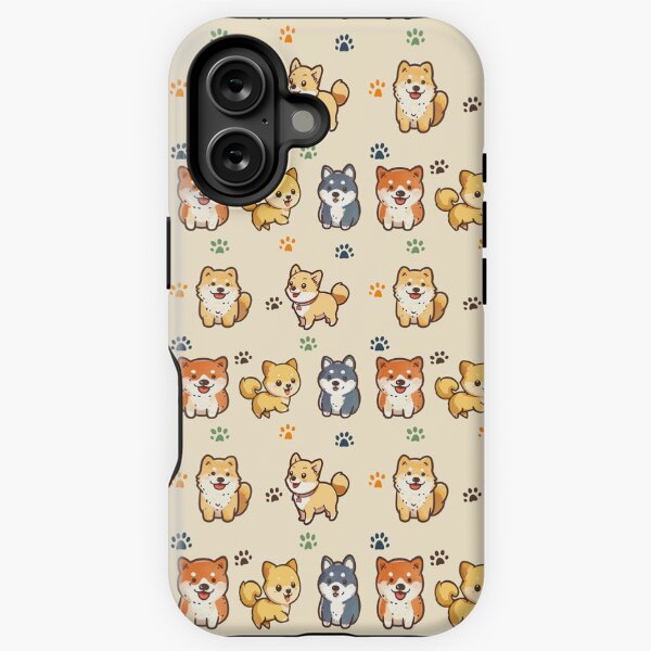 Item preview, Cute puppy patterns designed and sold by MyLittleOwl.