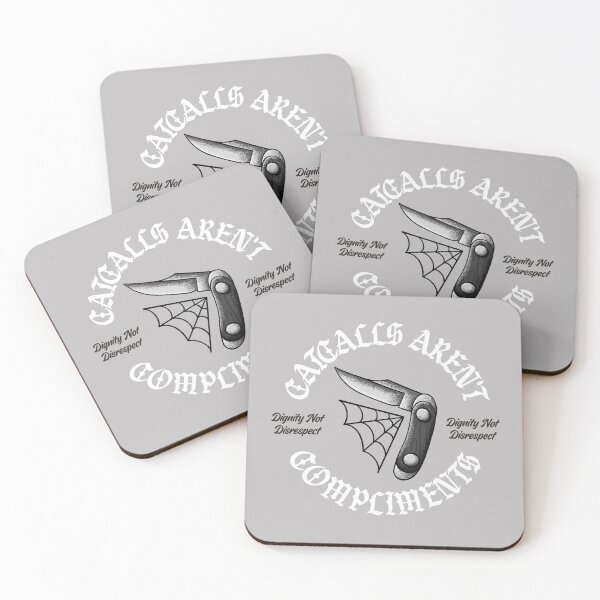Item preview, Catcalls Aren't Compliments - Traditional Flash Tattoo Activist designed and sold by Picket Club.