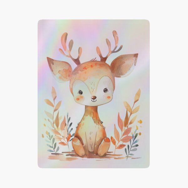 Vista previa del artículo con la obra «Ciervos del bosque», diseñado y vendido por PrintsByFrank.