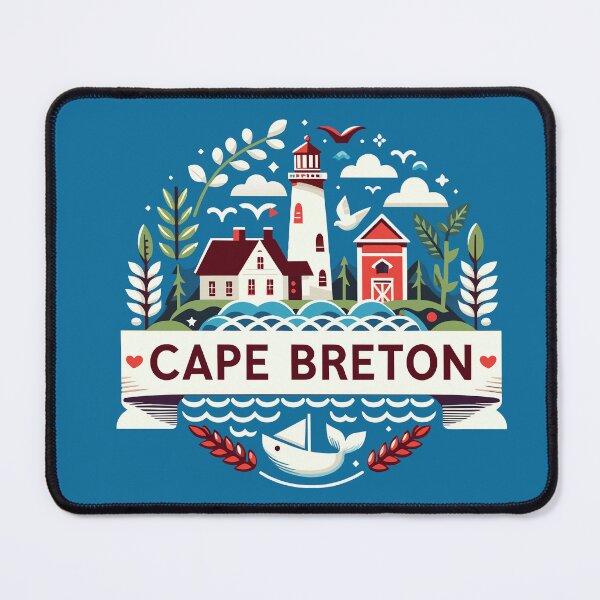 Aperçu de l'œuvre Cap-Breton - Phare et patrimoine maritime créée et vendue par Designowner.