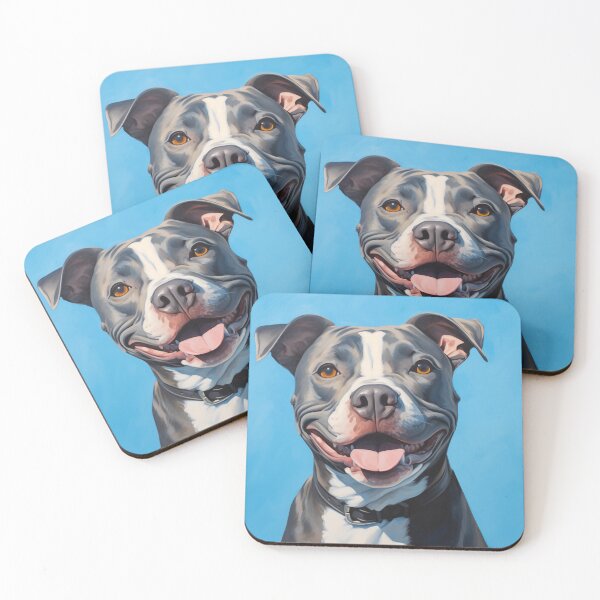 Item preview, American Staffordshire Terrier Portrait designed and sold by Samuelsboro.