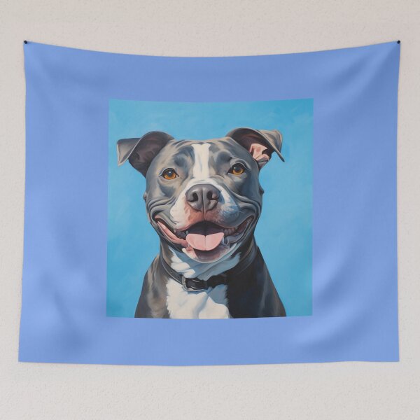 Item preview, American Staffordshire Terrier Portrait designed and sold by Samuelsboro.