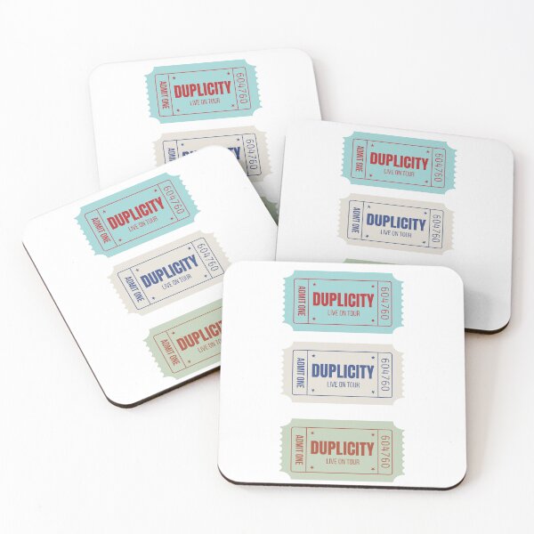 Item preview, duplicity live on tour ticket - sticker pack designed and sold by vlctorlam.