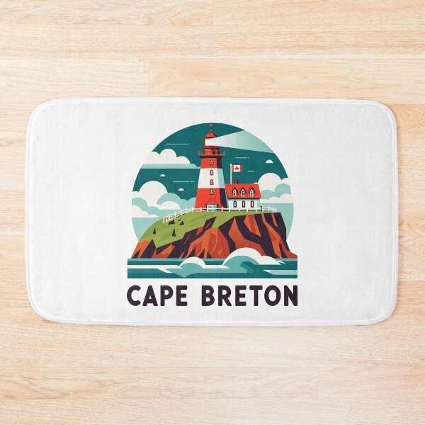Item preview, Cape Breton Lighthouse - Canadian Maritime Art designed and sold by Designowner.