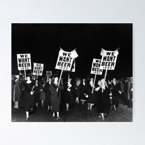 Item preview, We Want Beer Too! Women Protesting Against Prohibition designed and sold by TeeARTHY.