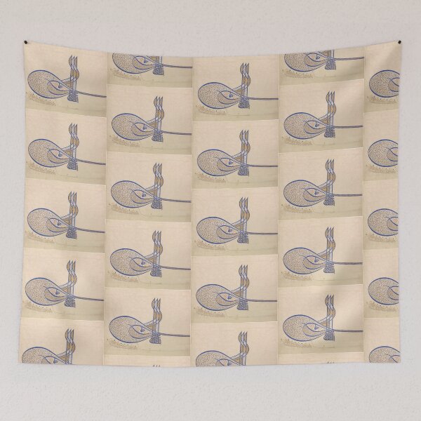 Item preview, Tughra (Insignia) of Sultan Süleiman the Magnificent (r. 1520–66) designed and sold by New Media Arts.