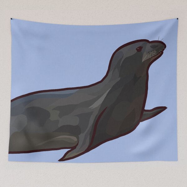 Item preview, Hawaiian Monk Seal (Monachus schauinslandi) designed and sold by ArtbyDLP.