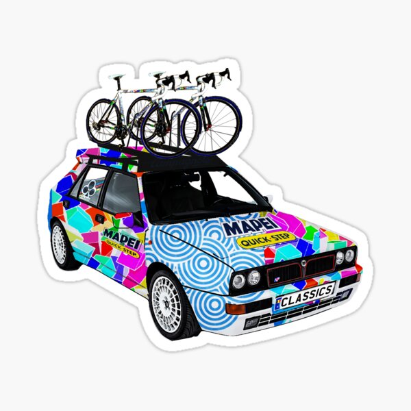 Vista previa del artículo con la obra «mapei cobbled classics car», diseñado y vendido por johnnyvu.