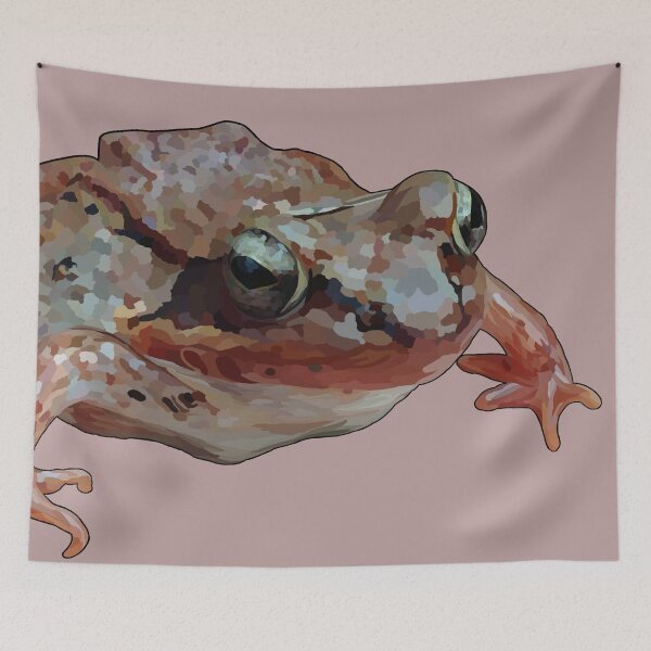 Item preview, Red Wood Frog (Lithobates sylvaticus) designed and sold by ArtbyDLP.