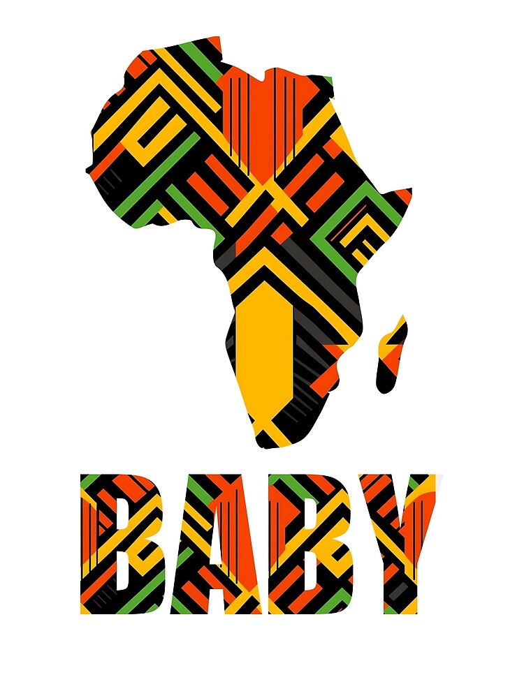 Thumbnail 3 von 3, Tuch, African Baby Black Heritage Black History African Baby Gear designt und verkauft von DynamicDesign.