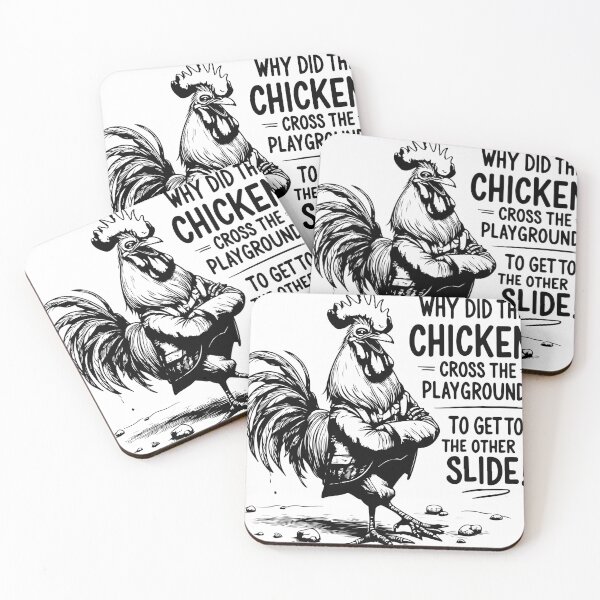 Item preview, Funny chicken designed and sold by rich4Design.