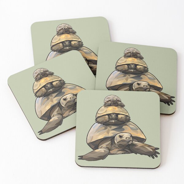 Item preview, A Very Peeved Gopher Tortoise (Gopherus polyphemus) Stack designed and sold by ArtbyDLP.