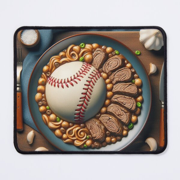 Item preview, Beef n' Baseball designed and sold by ComputerContent.