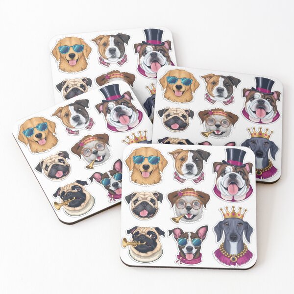 Item preview, stickers for a Dogs designed and sold by Wing4e.