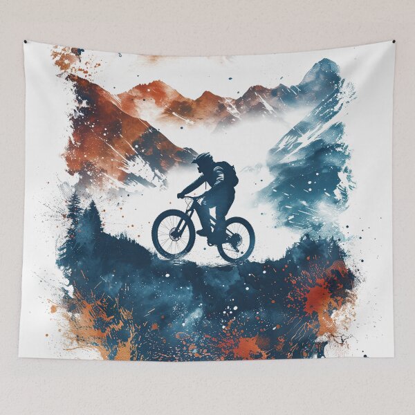 Item preview, RidgeRunner: Mountain Bike Collection - Gear Up for Adventure! designed and sold by ThePurpleMelon.