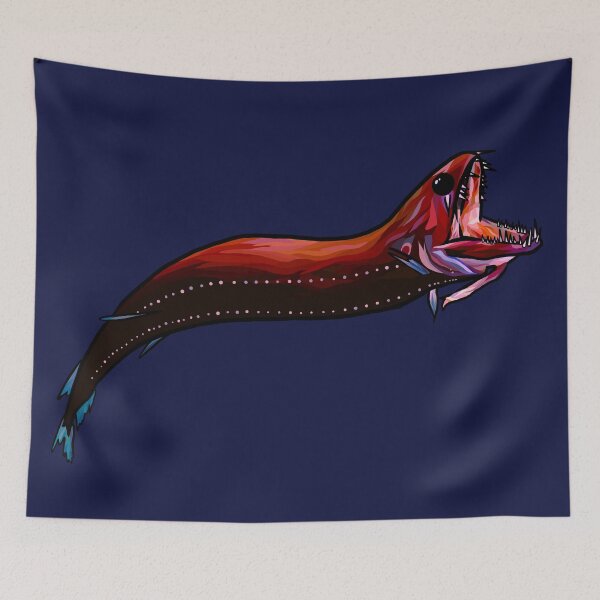Item preview, Red Dragonfish (Idiacanthus atlanticus) designed and sold by ArtbyDLP.