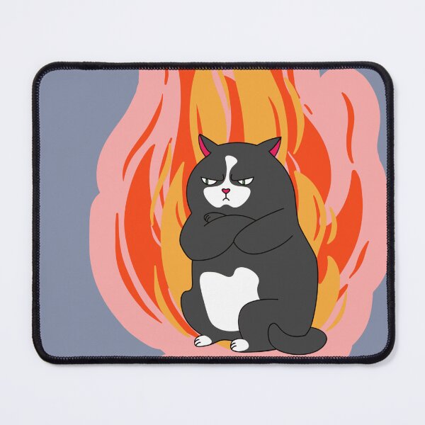 Item preview, GO AWAY, I'M SPICY Cranky Sarcastic Tuxedo Cat designed and sold by SandriaSays.
