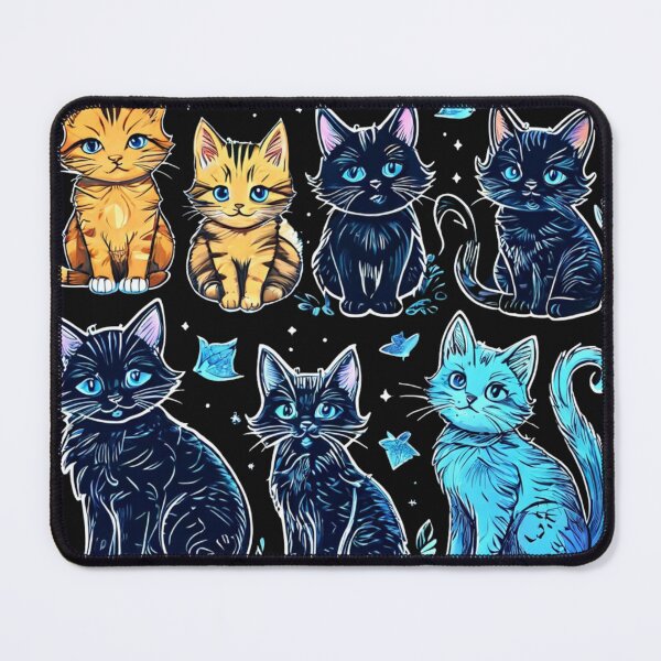Item preview, French Kitty Cats pattern designed and sold by Cord75.