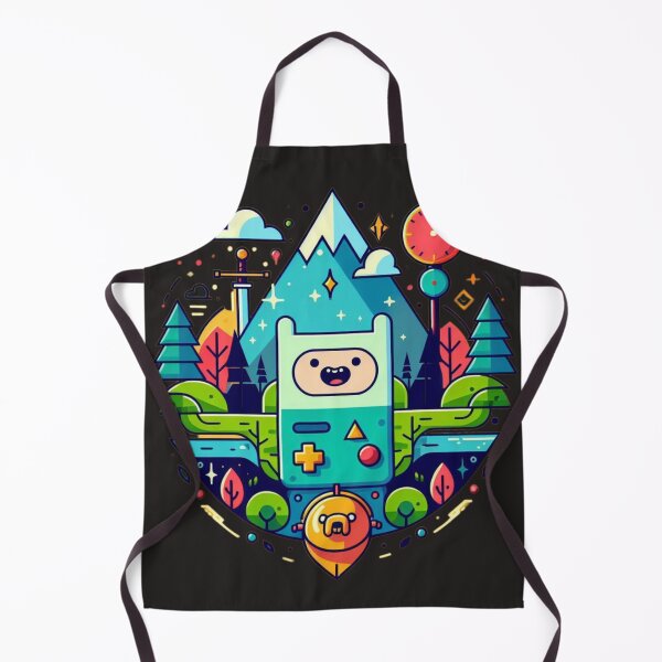Item preview, Adventure Time Finn the Human, Jack the Dog and BMO - Magical Adventures: Adventure Time art with Finn and Jake in Enchanted Landscape designed and sold by Hive Threadless.