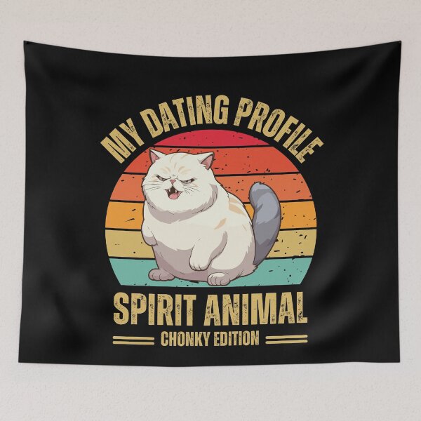 Item preview, My Dating Profile Spirit Animal  designed and sold by AussieWonders.